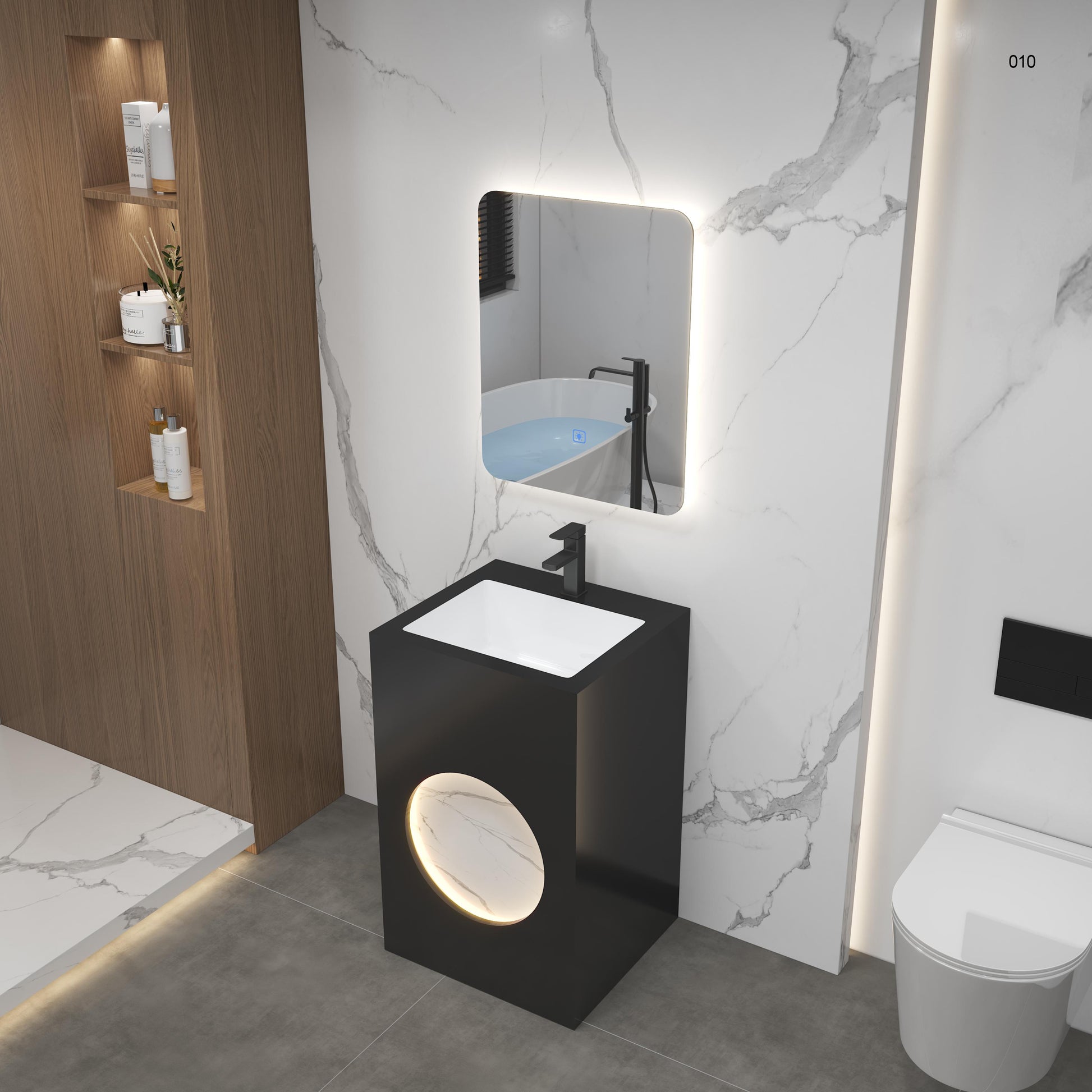 HC-10 Porcelain Wash Basin