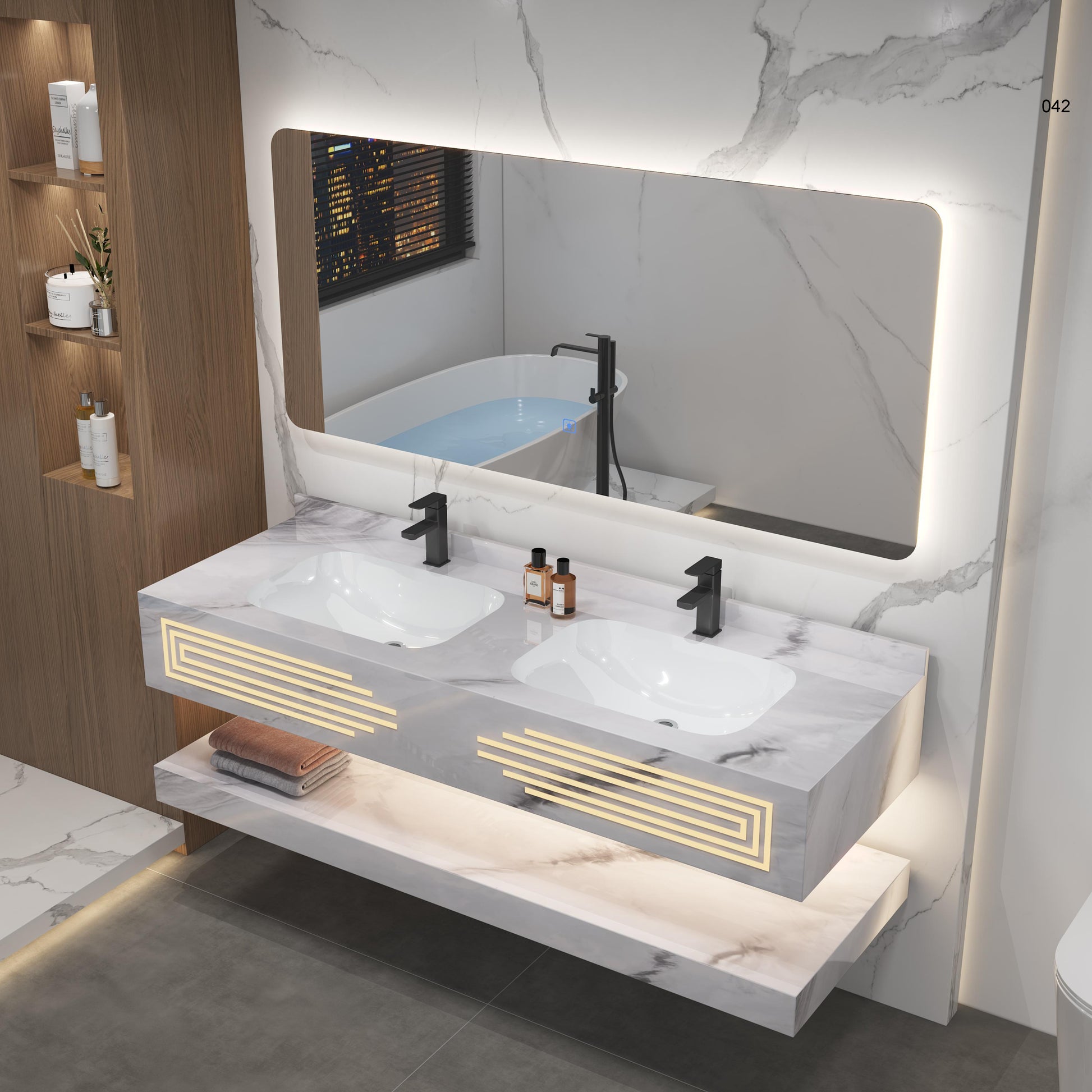 HC-41 Porcelain Wash Basin