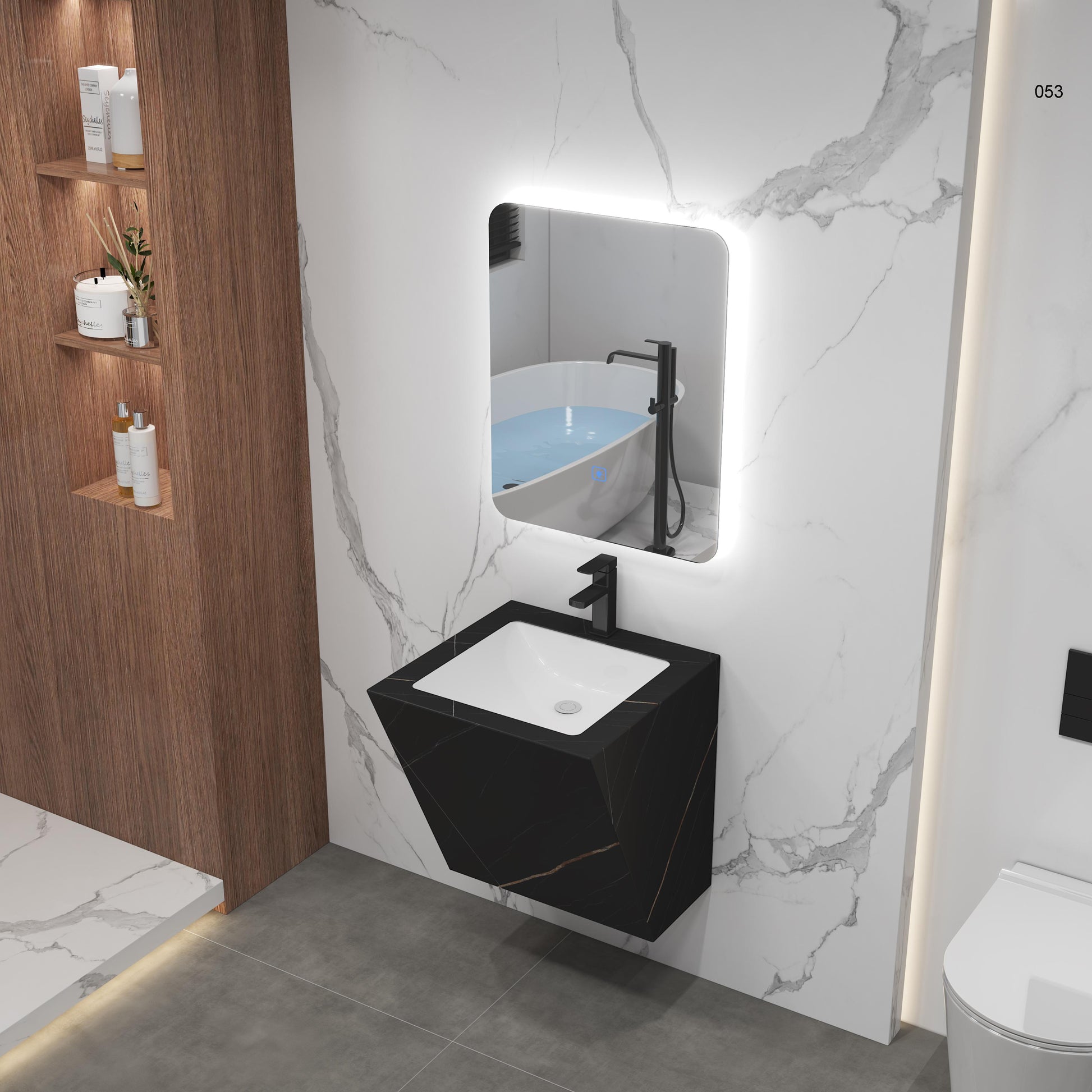 HC-39 Porcelain Wash Basin