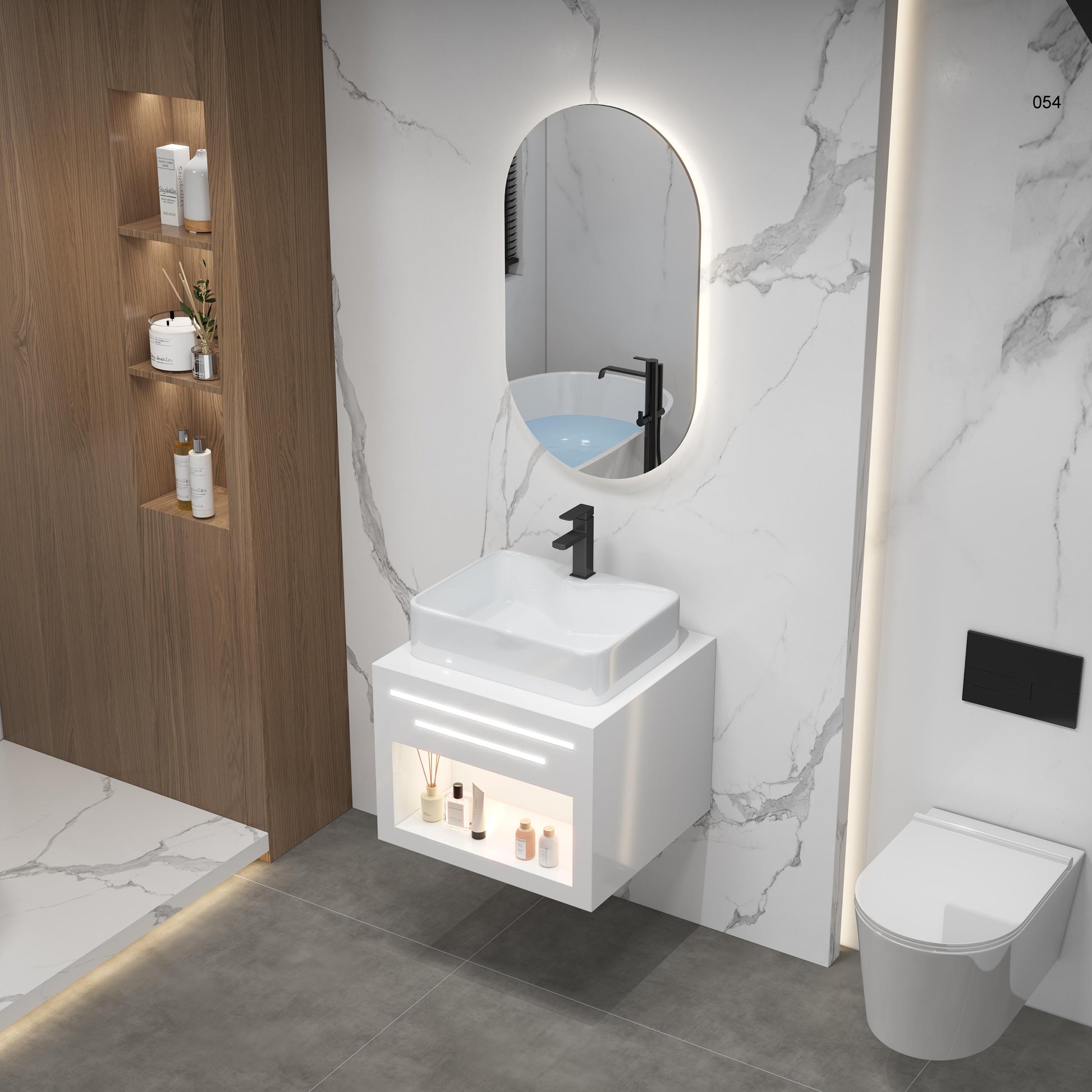 HC-39 Porcelain Wash Basin