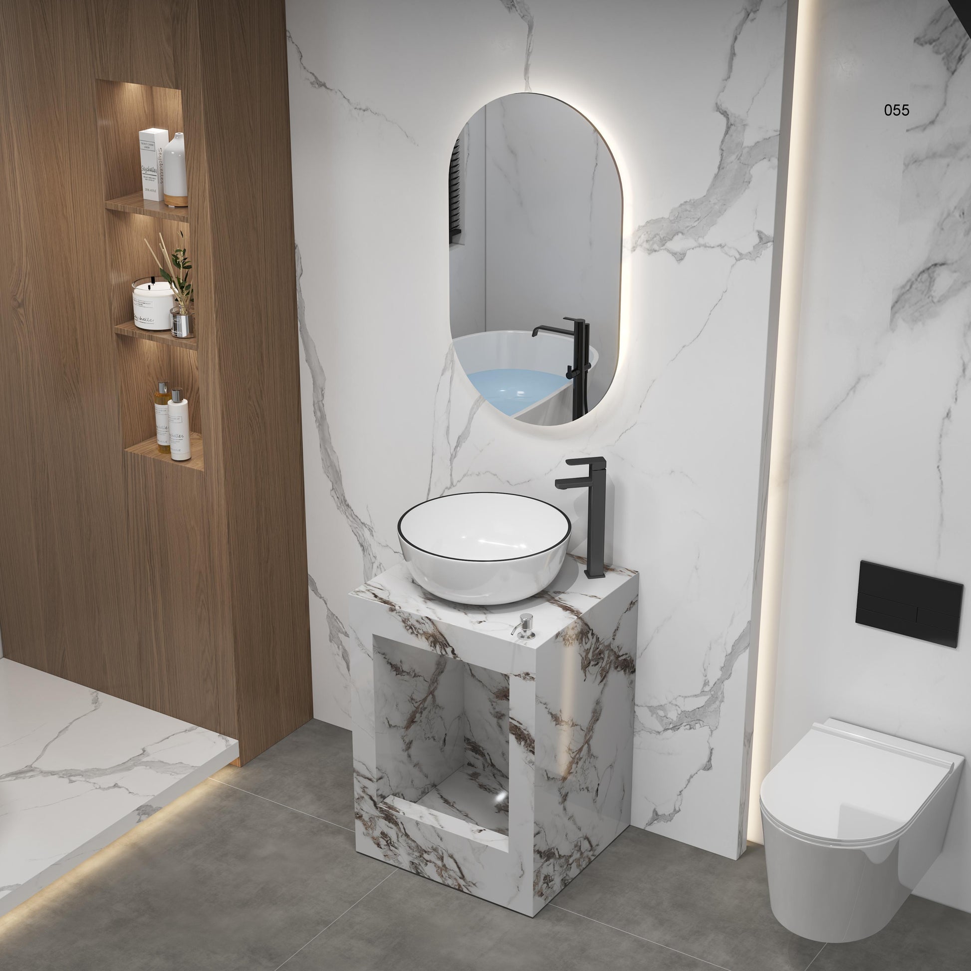 Porcelain Wash Basin