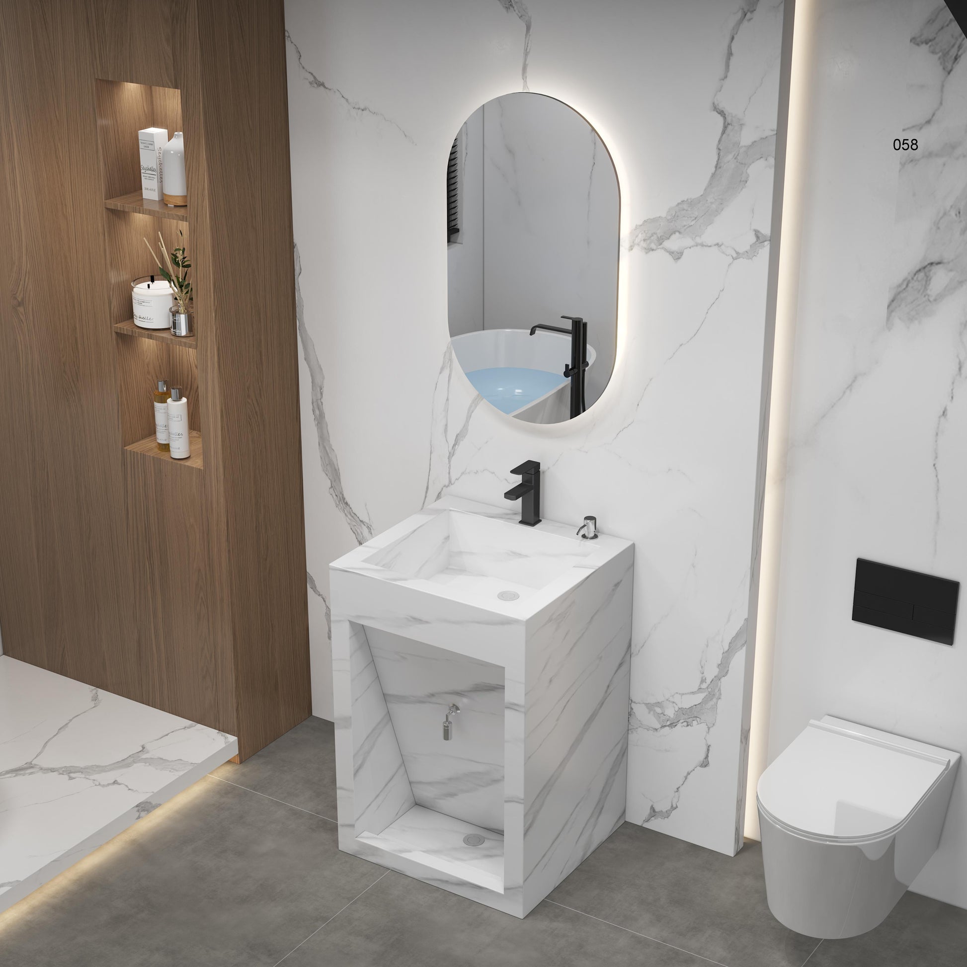 Porcelain Wash Basin