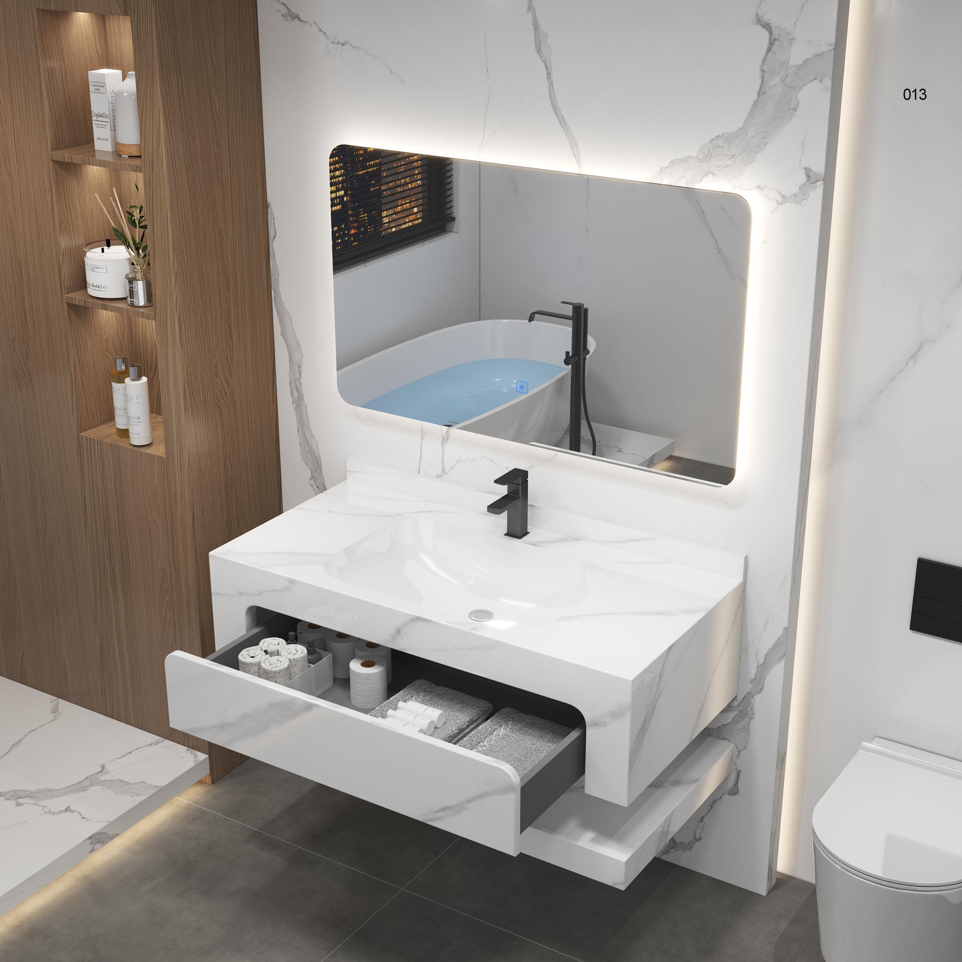 HC-13 Porcelain Wash Basin