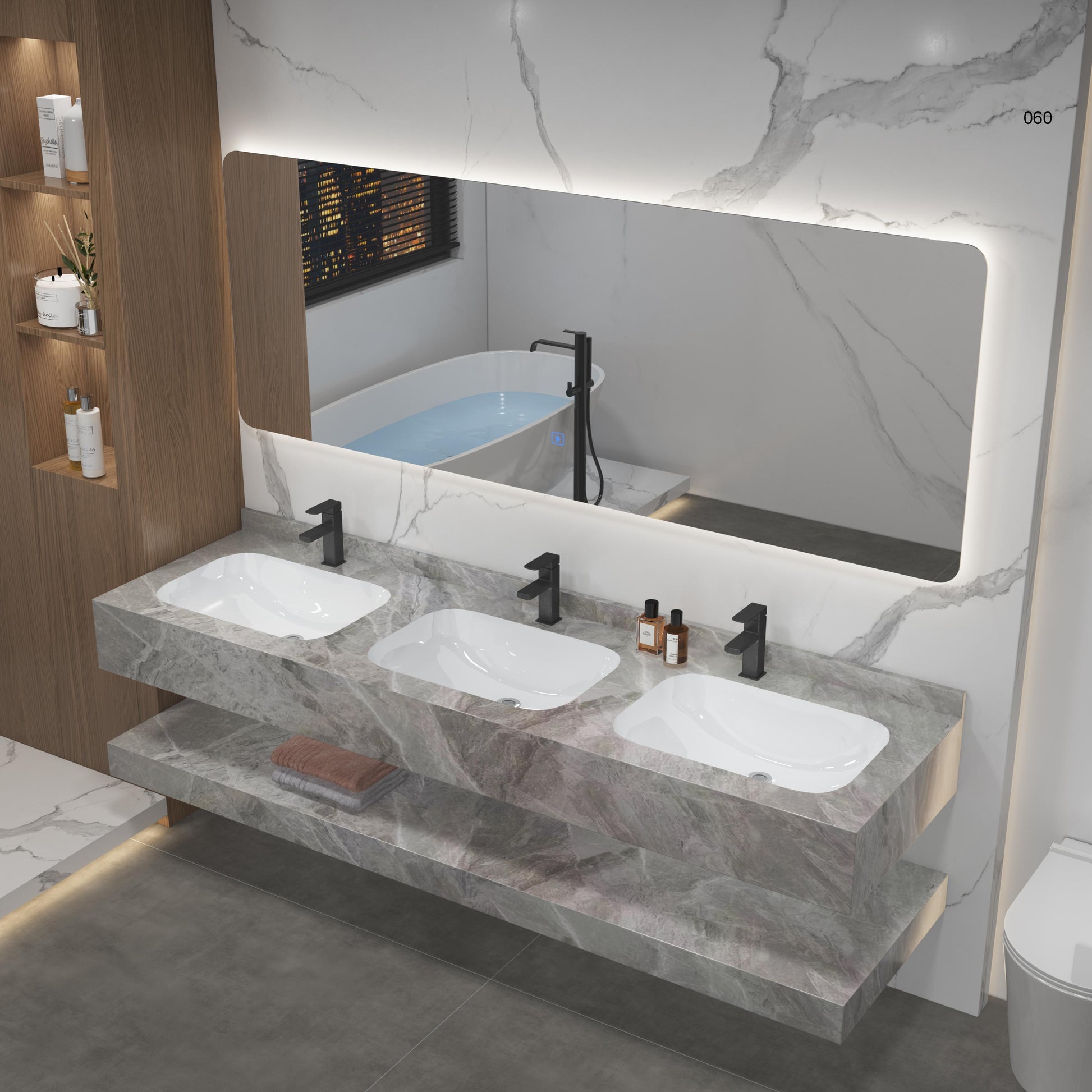 HC-60 Porcelain Wash Basin