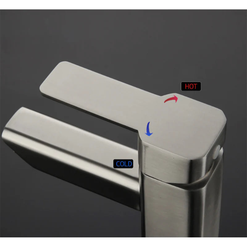 Hot and Cold Mixer Bathroom Faucet