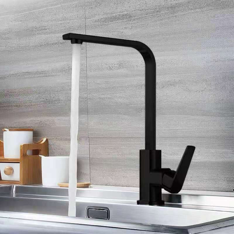 L-Shape Stainless Steel Kitchen Faucet