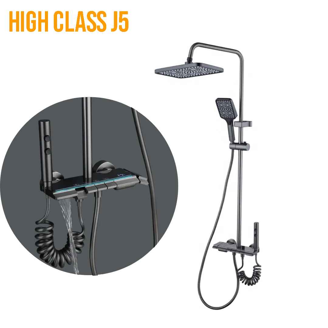 LED Shower System – Rainfall & Hand Shower Set